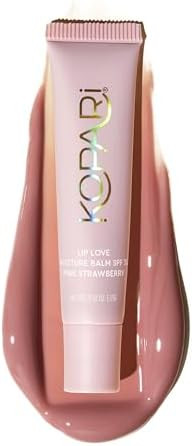 Kopari Lip Love Moisture Balm in Pink Strawberry SPF 30-100% Mineral Zinc Oxide Lip Sunscreen, Ce... | Amazon (US)