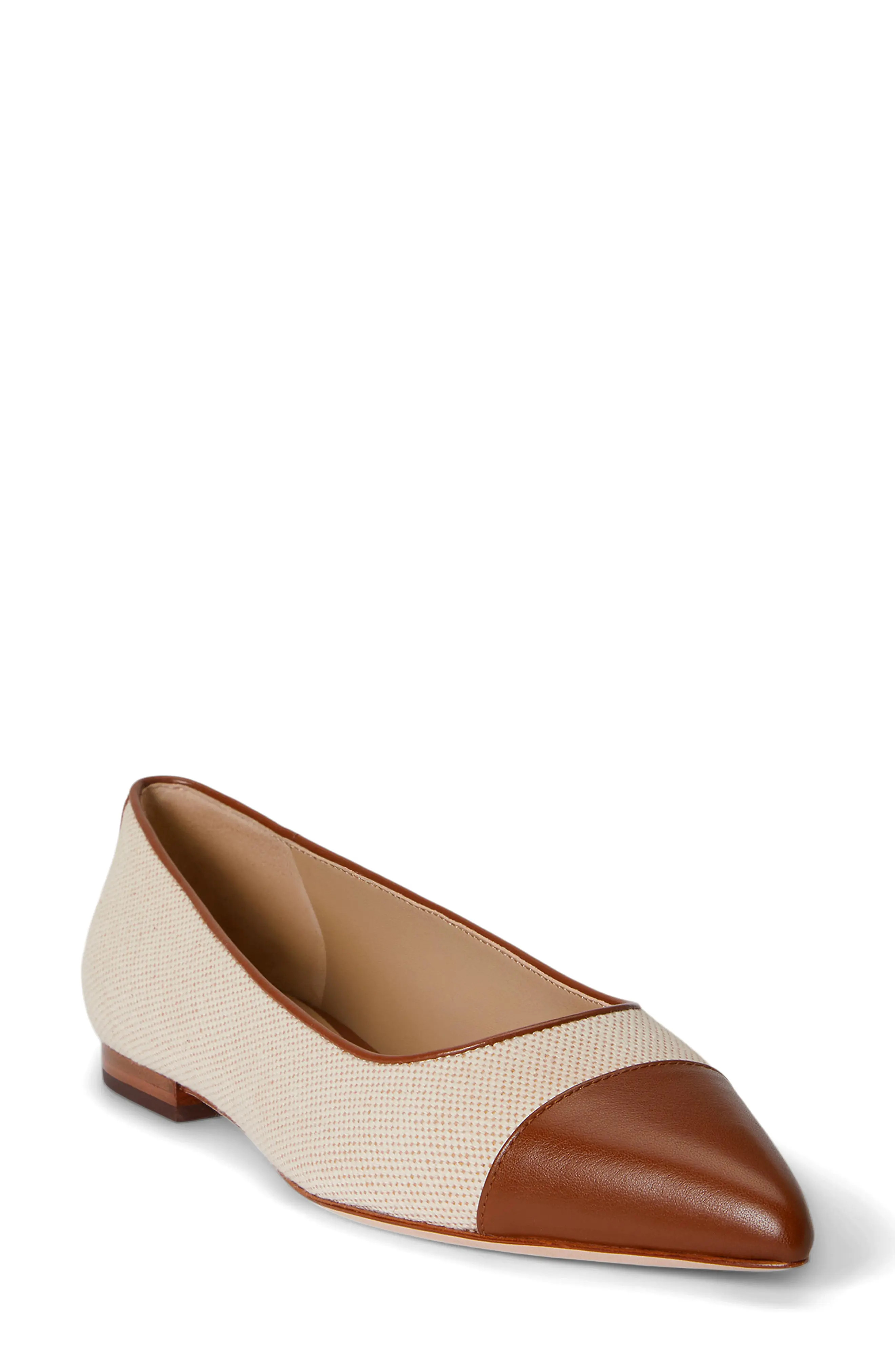 Londyn Pointed Cap Toe Ballet Flat (Women) | Nordstrom | Nordstrom