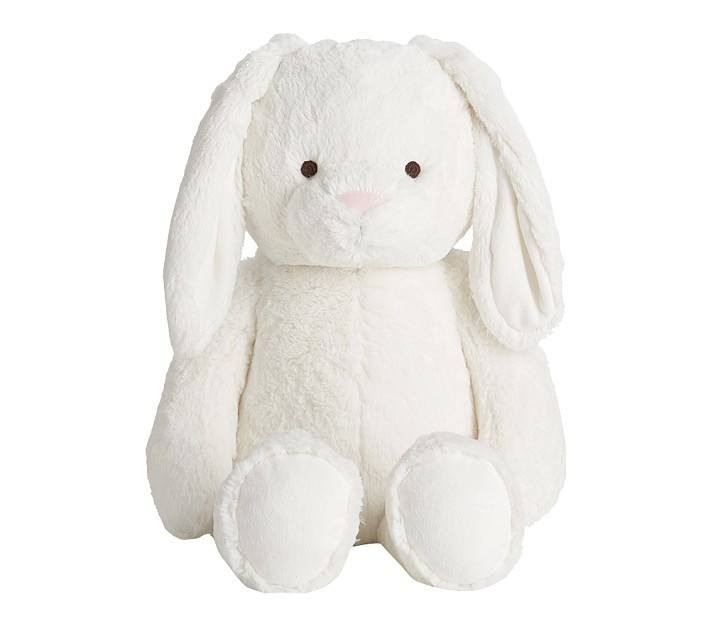 Jumbo Long-Eared Easter Bunny Plush | Pottery Barn Kids