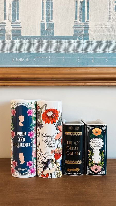 Ceramic book vases! 

Maximalist decor, whimsical decor, grand millennial design 

#LTKMostLoved #LTKhome #LTKfindsunder50