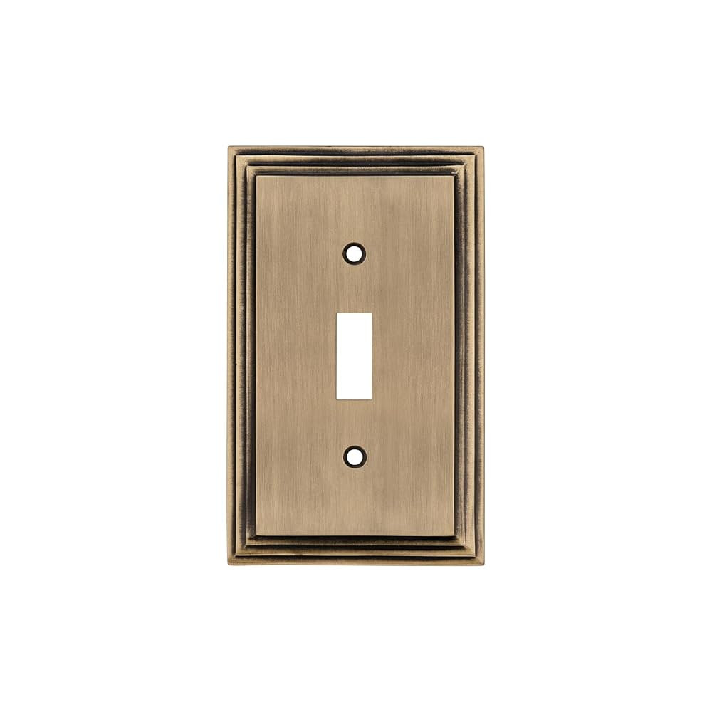 Nostalgic Warehouse Deco Electrical Outlet Switch Plate Cover | Amazon (US)