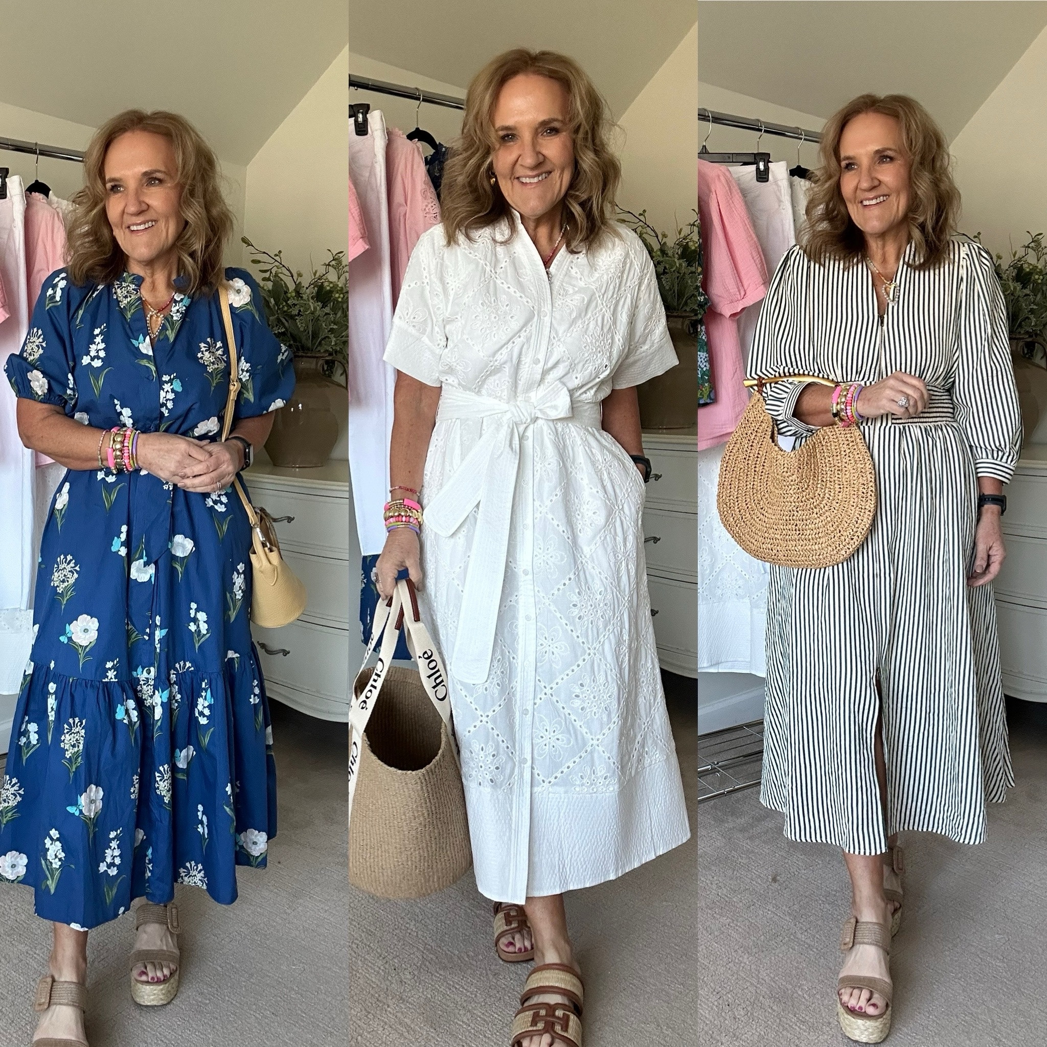 Avara midi dresses size medium 
15% off code NANETTE15 

Linking all the bags, shoes  and jewelry too! 

Spring dress vacation dress Easter dress striped dress 

#LTKFindsUnder100 #LTKSeasonal #LTKOver40