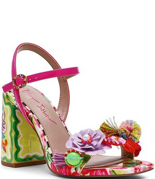Betsey Johnson Masen Beaded Fish Embellished Dress Sandals | Dillard's | Dillard's