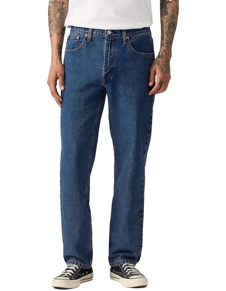 Levi's516 Slim Fit Straight Denim Jeans in Dark Stonewash | Myer