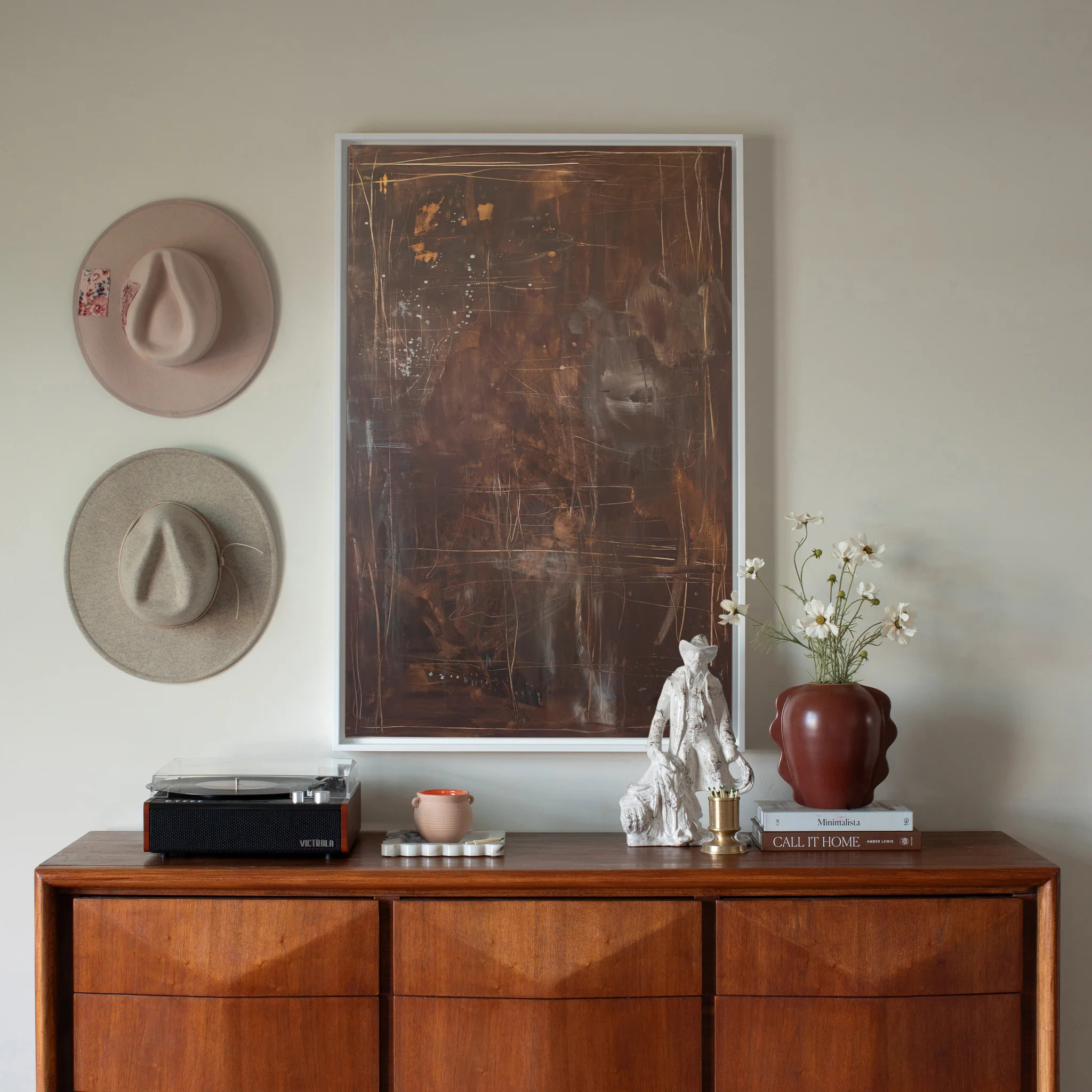 Burnt Toffee Canvas Wall Art . Rectangle | Lindsay Letters, LLC