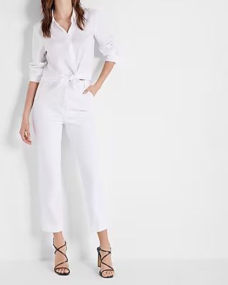 Conscious Edit Super High Waisted Cropped Straight Pants | Express