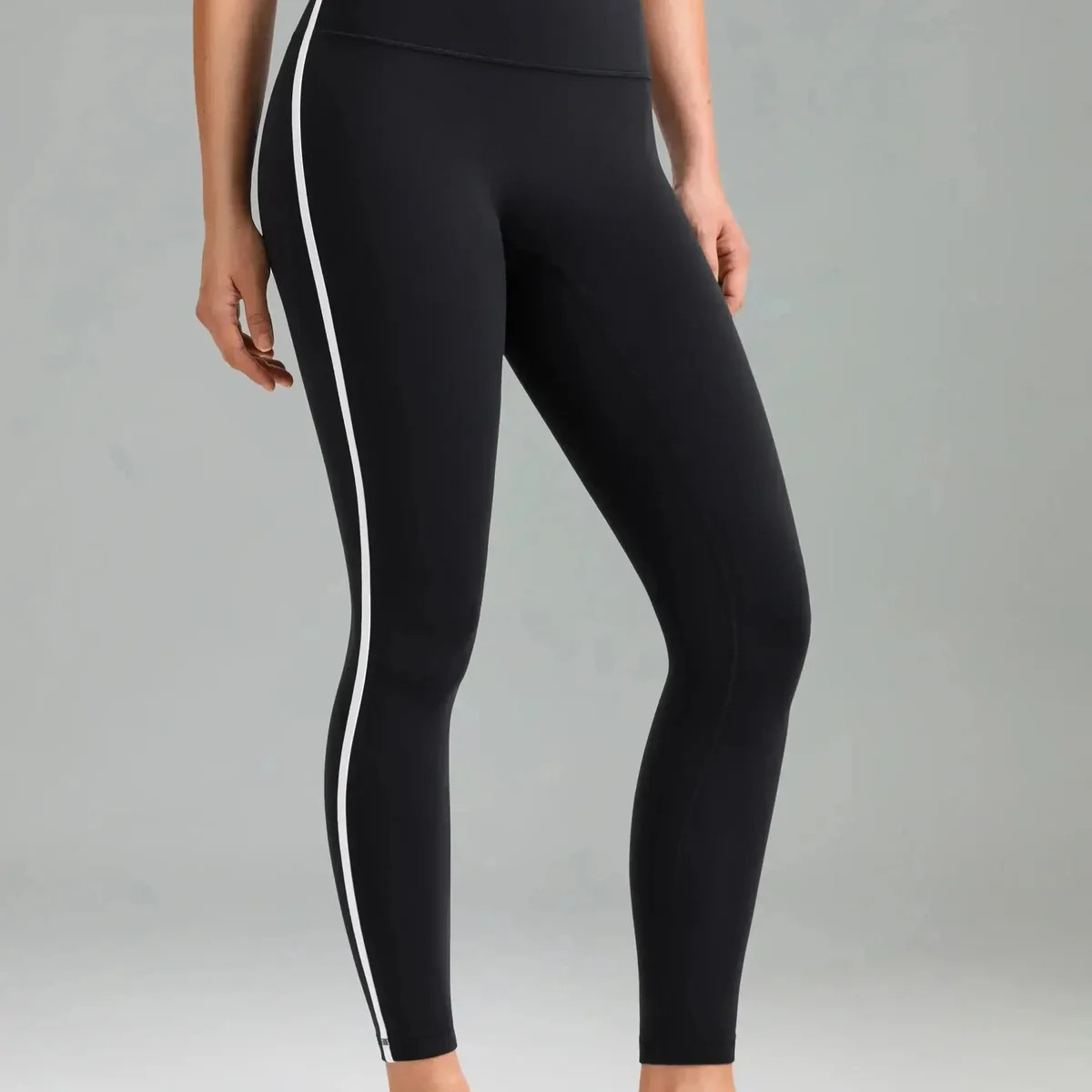 Dreamlux High Waisted No Front Seam 25" Yoga Legging w/ Contrast Trim | Colorfulkoala Affiliate Program