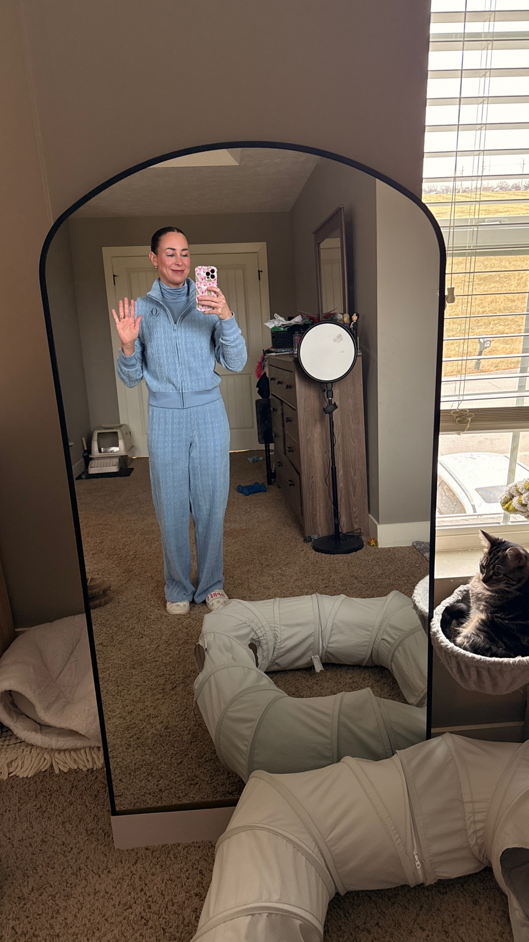 Track suit made out of a 70s couch?! SIGN ME UP! #tracksuit #aerie 

#LTKActive #LTKTravel #LTKOver40