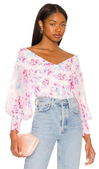 High Floral Standards Top in Ivory | Revolve Clothing (Global)
