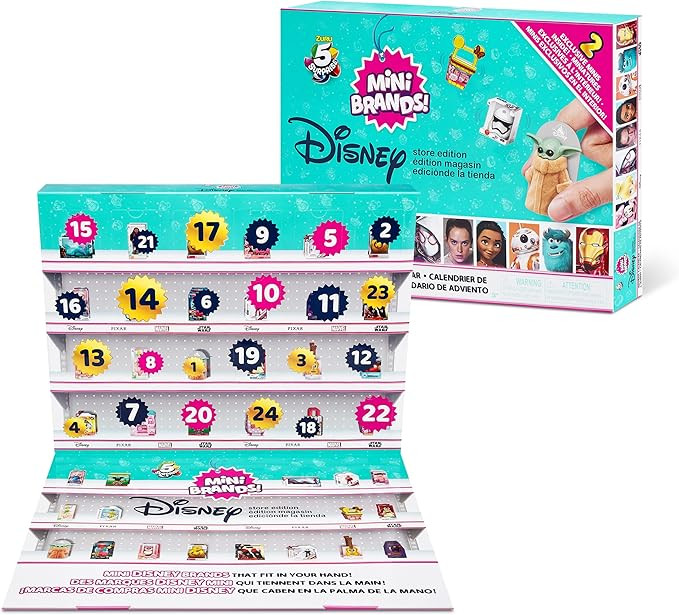 Mini Brands Disney Minis by ZURU Limited Edition 24 Pack with 4 Exclusive Minis, Mystery Collecti... | Amazon (US)