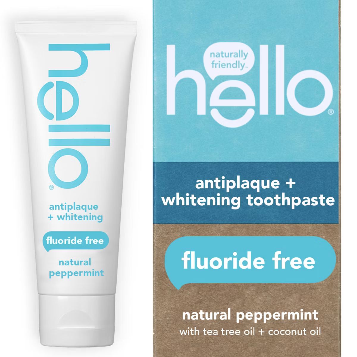 hello Antiplaque and Whitening Fluoride-Free Toothpaste , SLS Free and Vegan - 4.7oz | Target