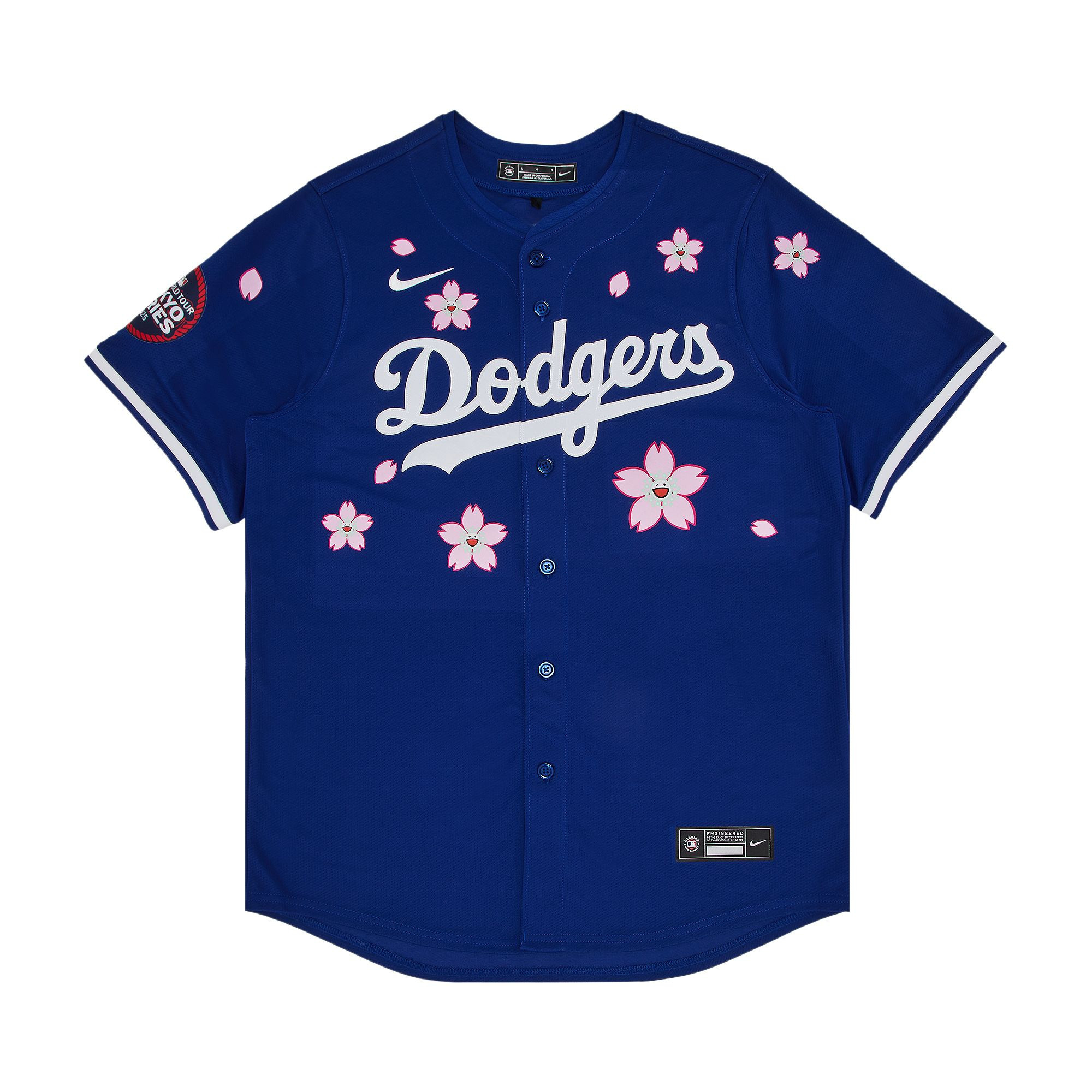 Nike x Takashi Murakami x MLB World Tour Tokyo Series 2025 Dodgers Tokyo Away Jersey 'Blue' | Men's Size S | GOAT