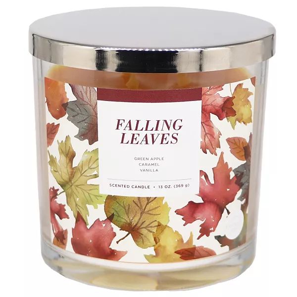 Sonoma Goods For Life® Falling Leaves 13-oz. Candle Jar | Kohl's