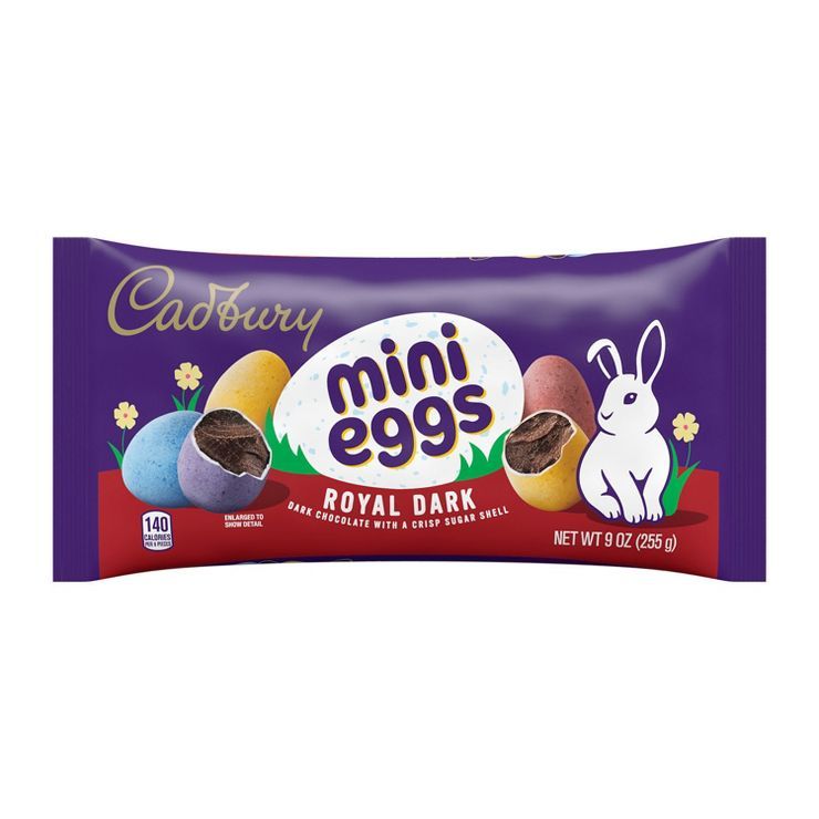 Cadbury Easter Royal Dark Chocolate Mini Eggs - 9oz | Target