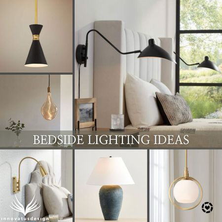 Upgrade your bedroom design with these bedside lighting ideas! From ceiling mounted mini pendant lights to traditional table lamps and swing arm wall lights - there’s something for everyone!

#LTKfamily #LTKhome #LTKSeasonal