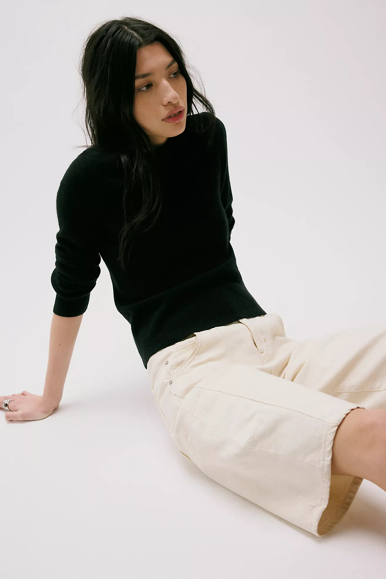 Malibu Cashmere Crewneck Sweater | Free People (UK)