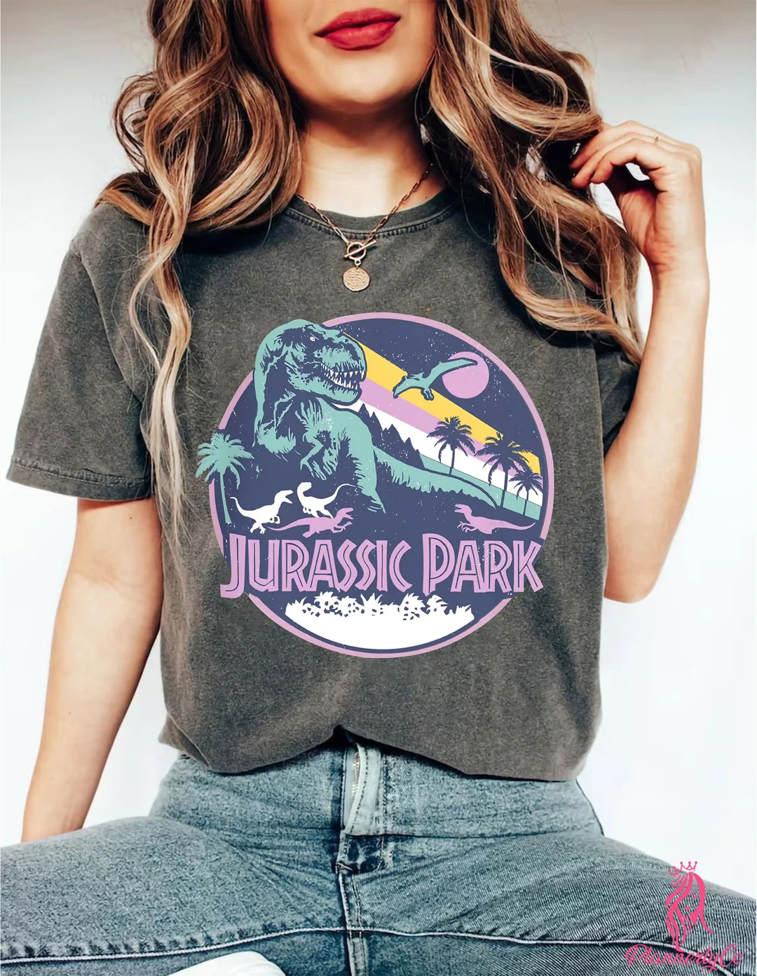 Disney Jurassic Park Vintage T Rex Break Out T Shirt, Jurassic Park Logo Dinosaur T rex, Disneyla... | Etsy (US)