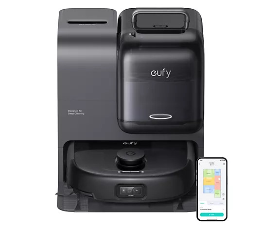 eufy Omni E28 Robotic Vacuum and Mop w PortableCarpet Cleaner - QVC.com | QVC