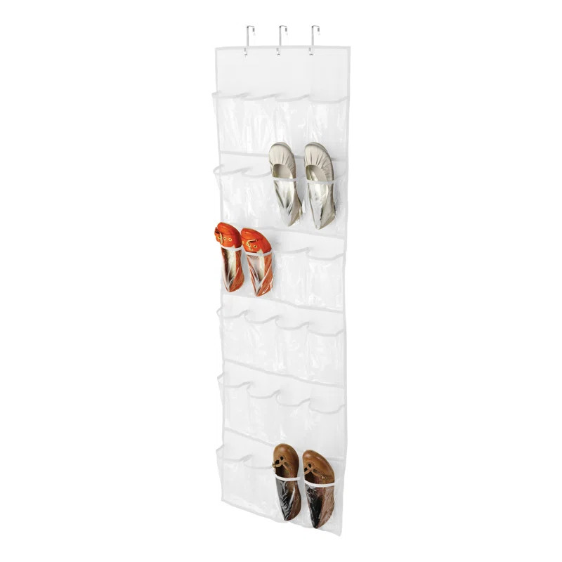 12 Pair Overdoor Shoe Organizer | Wayfair North America