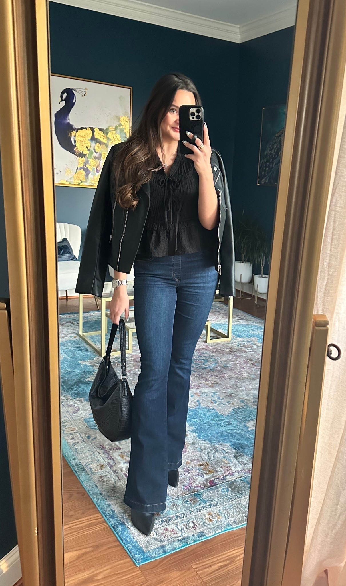  dinner date uniform 🖤

#LTKootd