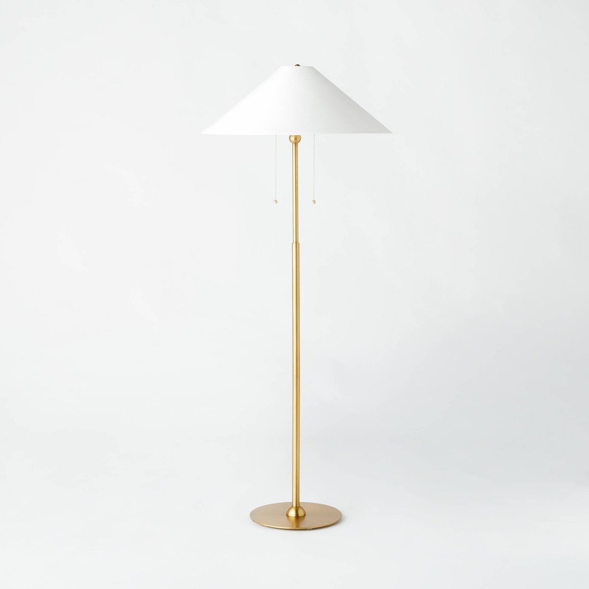 Floor Lamp Brass (Includes LED Light Bulb) - Threshold™ designed with Studio McGee | Target