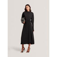 Ted Baker Jersey High Neck Midi Wrap Dress Black | Marks & Spencer (UK)