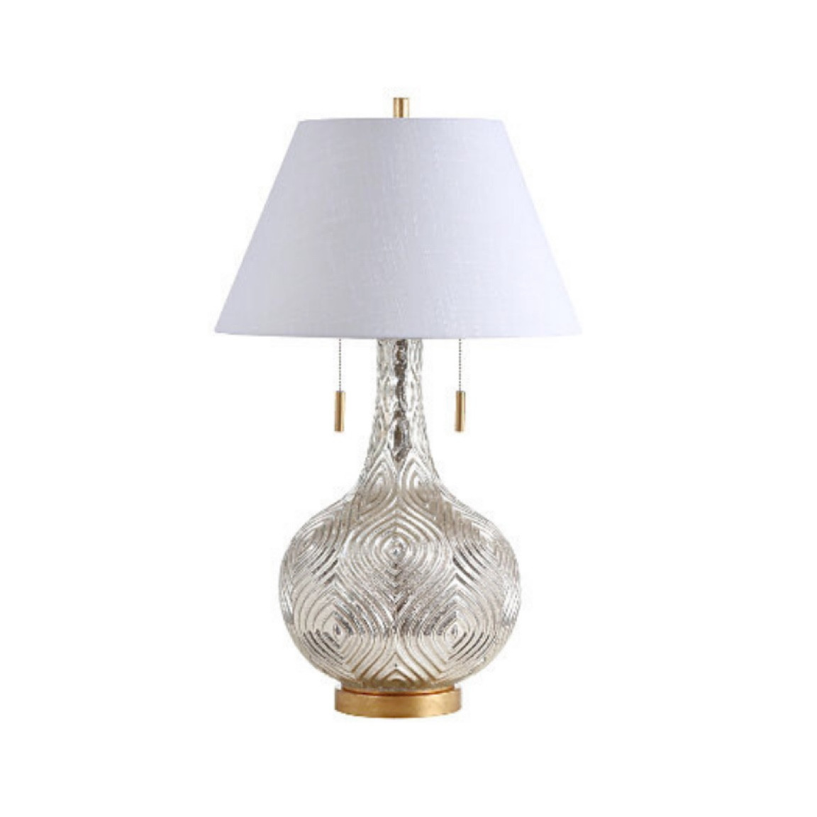 modern + coastal ceramic silver table lamp!

#LTKhome