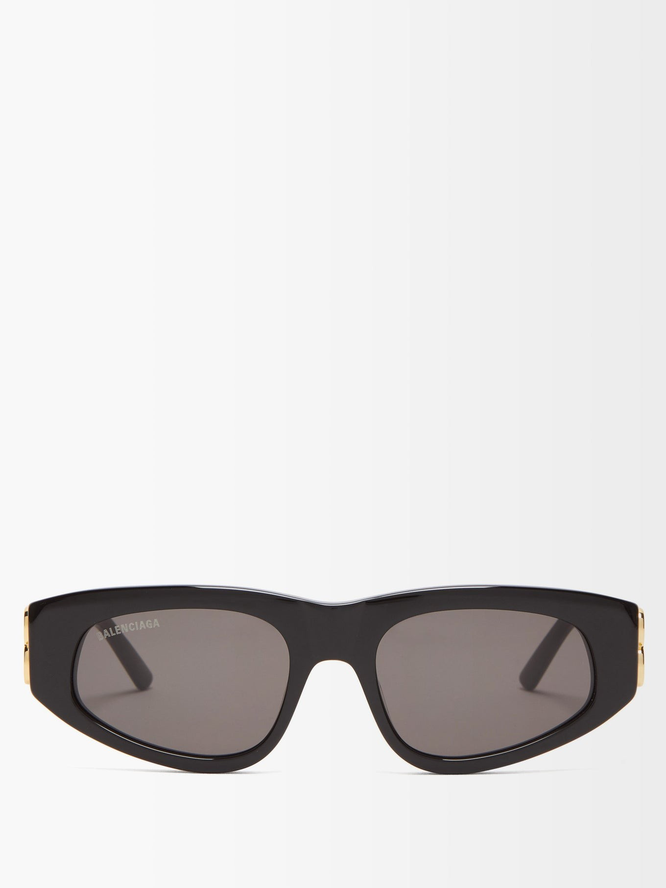 Oval acetate sunglasses | Balenciaga | Matches (UK)