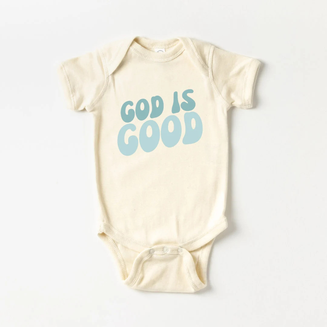 God is Good Baby Onesie / God is Good Baby Shirt / God is Good Retro Baby / Beach Retro Baby / Be... | Etsy (US)