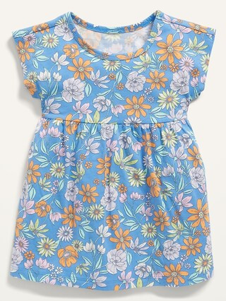 Printed Dolman-Sleeve Jersey Dress for Baby | Old Navy (US)