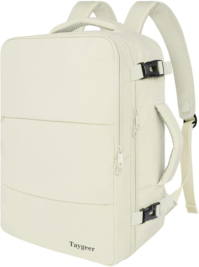 Taygeer Travel Backpack for Women, Carry On Backpack with Shoe Pouch, TSA 15.6" Laptop Back Pack ... | Amazon (US)