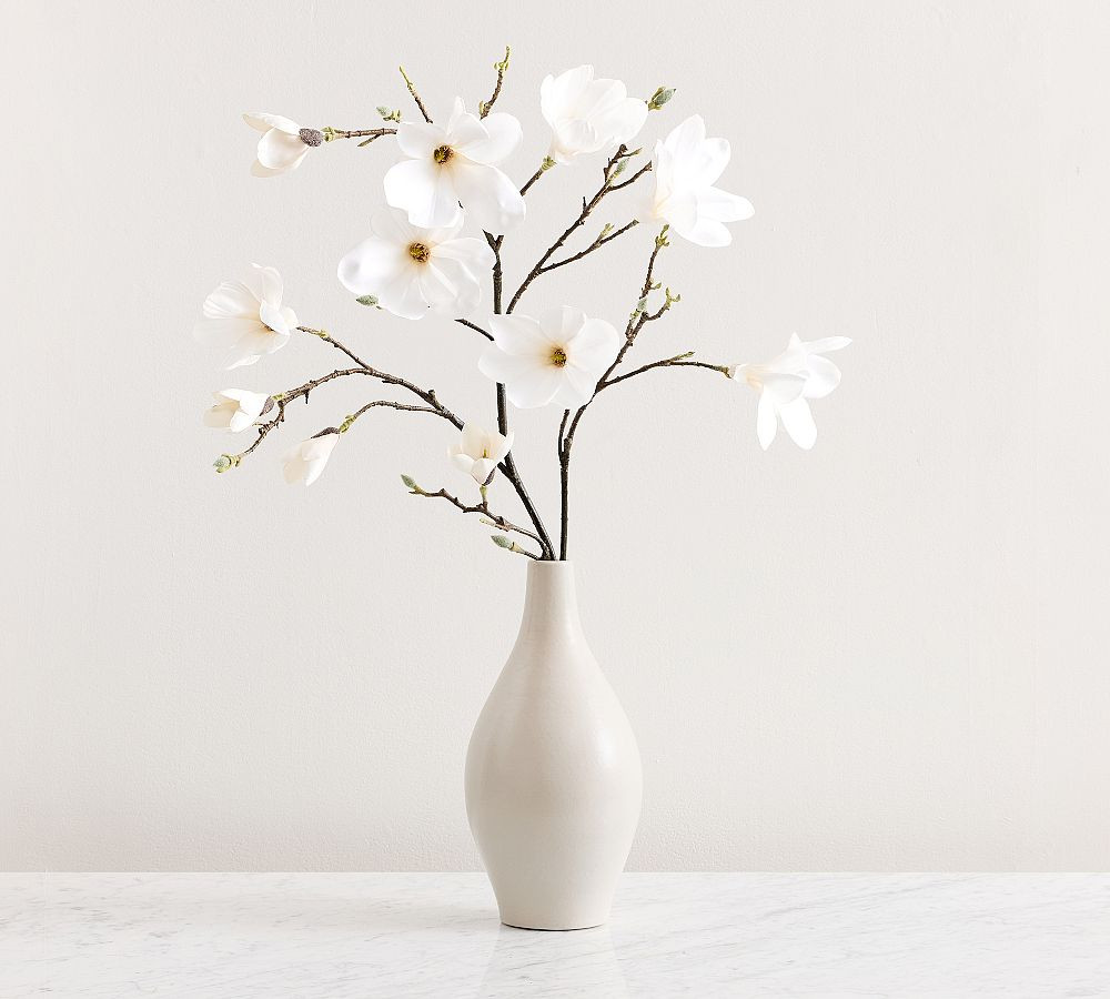 Faux Blooming Magnolia Branch | Pottery Barn (US)