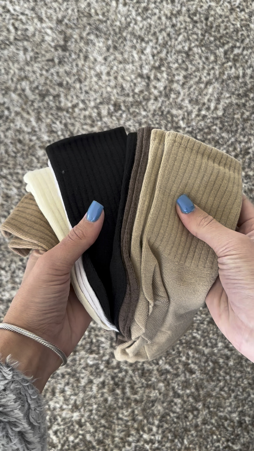 Fall neutral socks. Perfect to pair with your Ugg boots this fall!🍂

#LTKstyletip #LTKfindsunder50 #LTKVideo