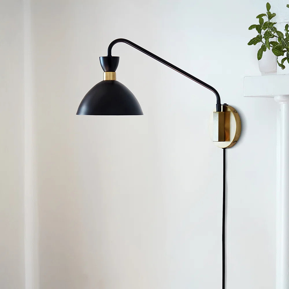 Kiyana Steel Swing Arm Sconce | Wayfair North America