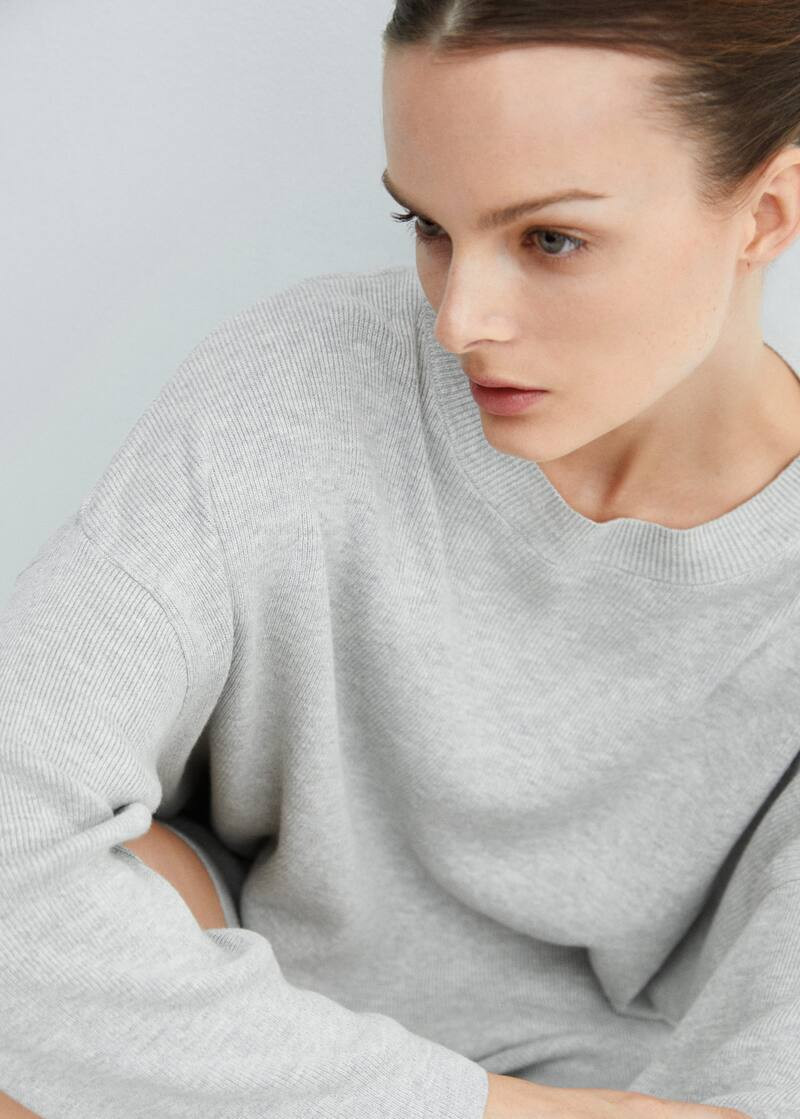 Straight knitted trousers -  Women | Mango United Kingdom | MANGO (UK)