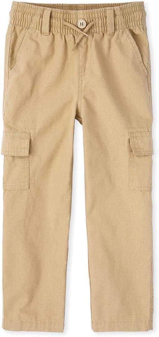The Children's Place baby-boys and Toddler Boys Pull On Slim Cargo Pants | Amazon (US)
