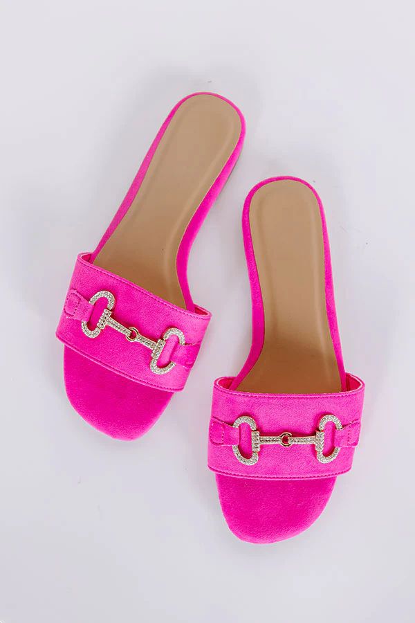 The Cecilia Sandal in Hot Pink | Impressions Online Boutique