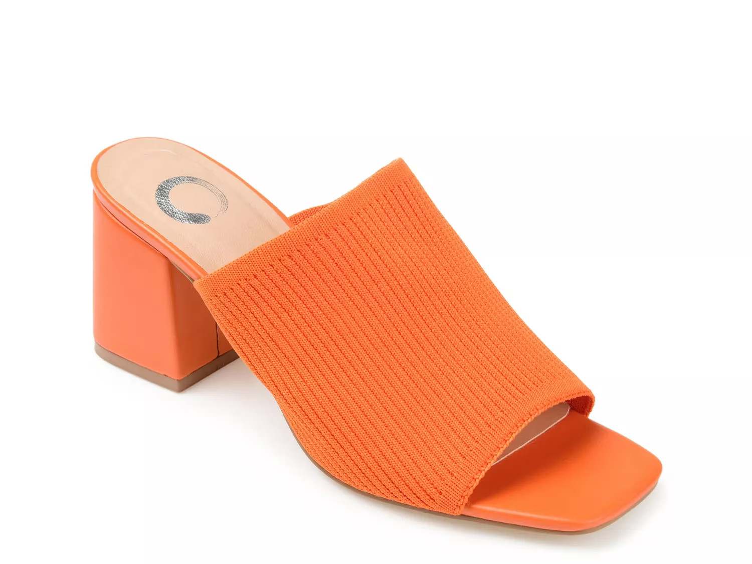 Journee Collection Lorenna Mule | Women's | Orange | Size 7 | Sandals | Block | DSW