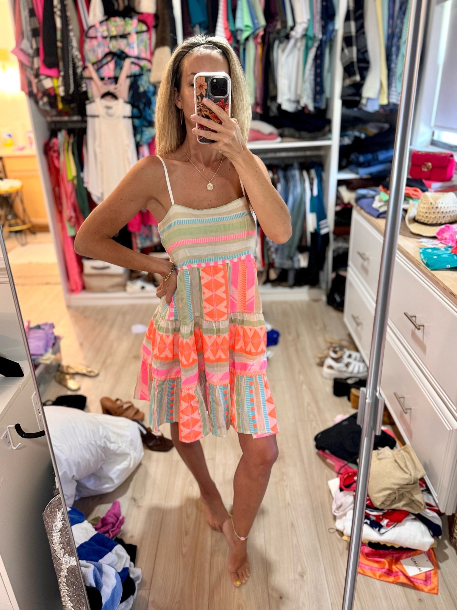 Summer dress in a small. Beach vacation. Neon.

#LTKootd #LTKgrwm #LTKTravel
