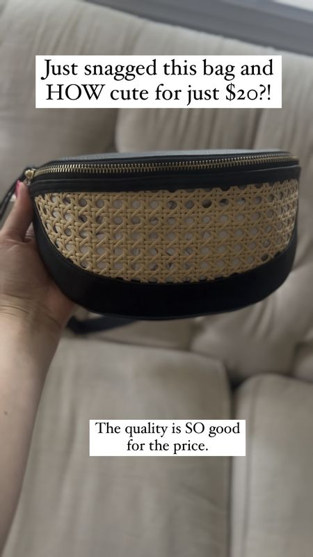 Is this the cutest crossbody for summer or what?! I can’t believe the price- $20 and SUCH good quality. Looks way more expensive, what a score 🙌🏼 #targetfind #targetstyle

#LTKOver40 #LTKFindsUnder50 #LTKItBag