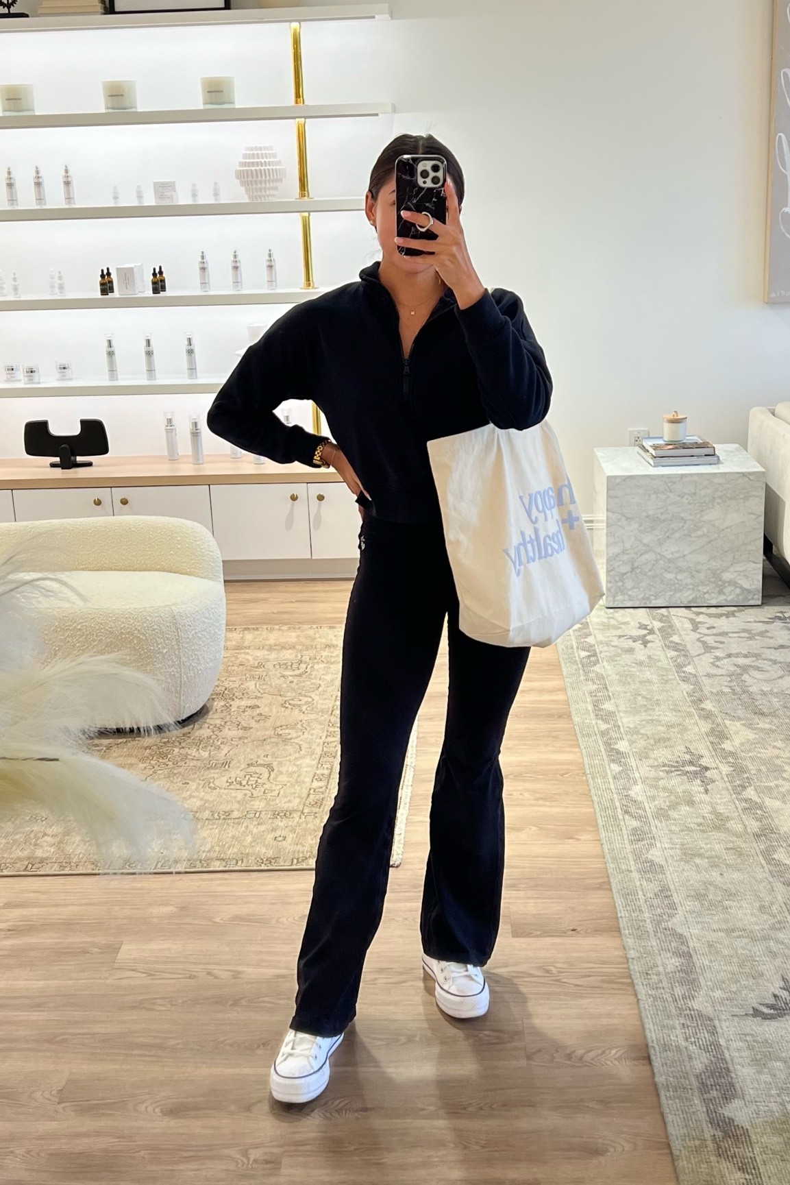 Anthropologie wide leg yoga pants ✨ #anthropologie 

#LTKfit #LTKunder100