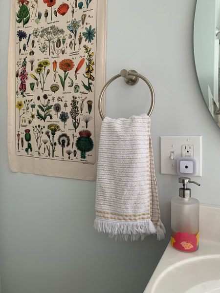 Wildflower bathroom tapestry 

#LTKhome #LTKSeasonal #LTKtravel