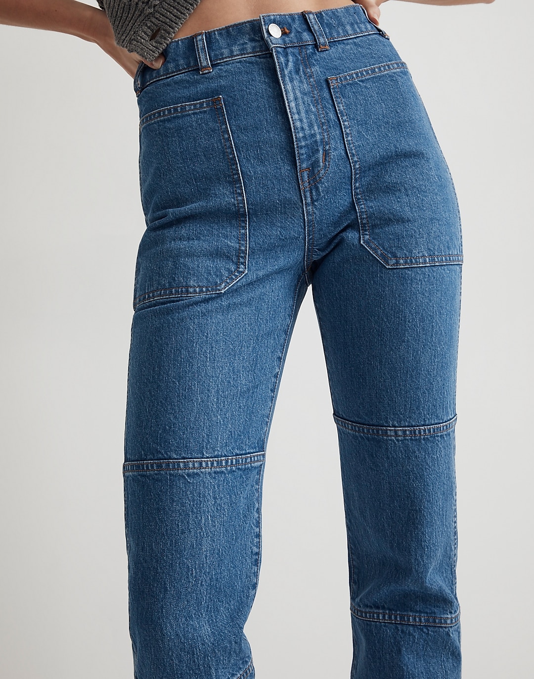 The '90s Straight Utility Jean in Fenwood Wash | Madewell