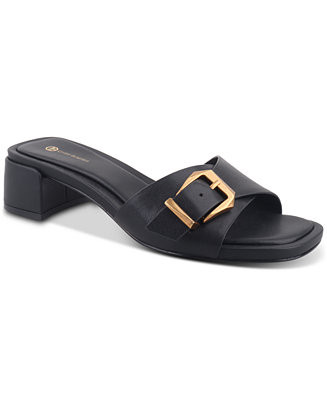 Women's Kamilla Buckle Block Heel Dress Sandals | Macy's