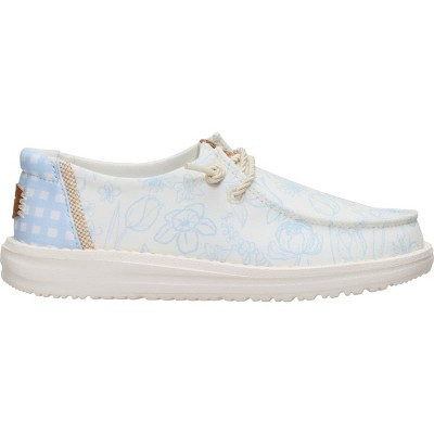 HEYDUDE Youth Girls Wendy Youth Garden Floral , Skyway Blue/Multi, C11 | Target