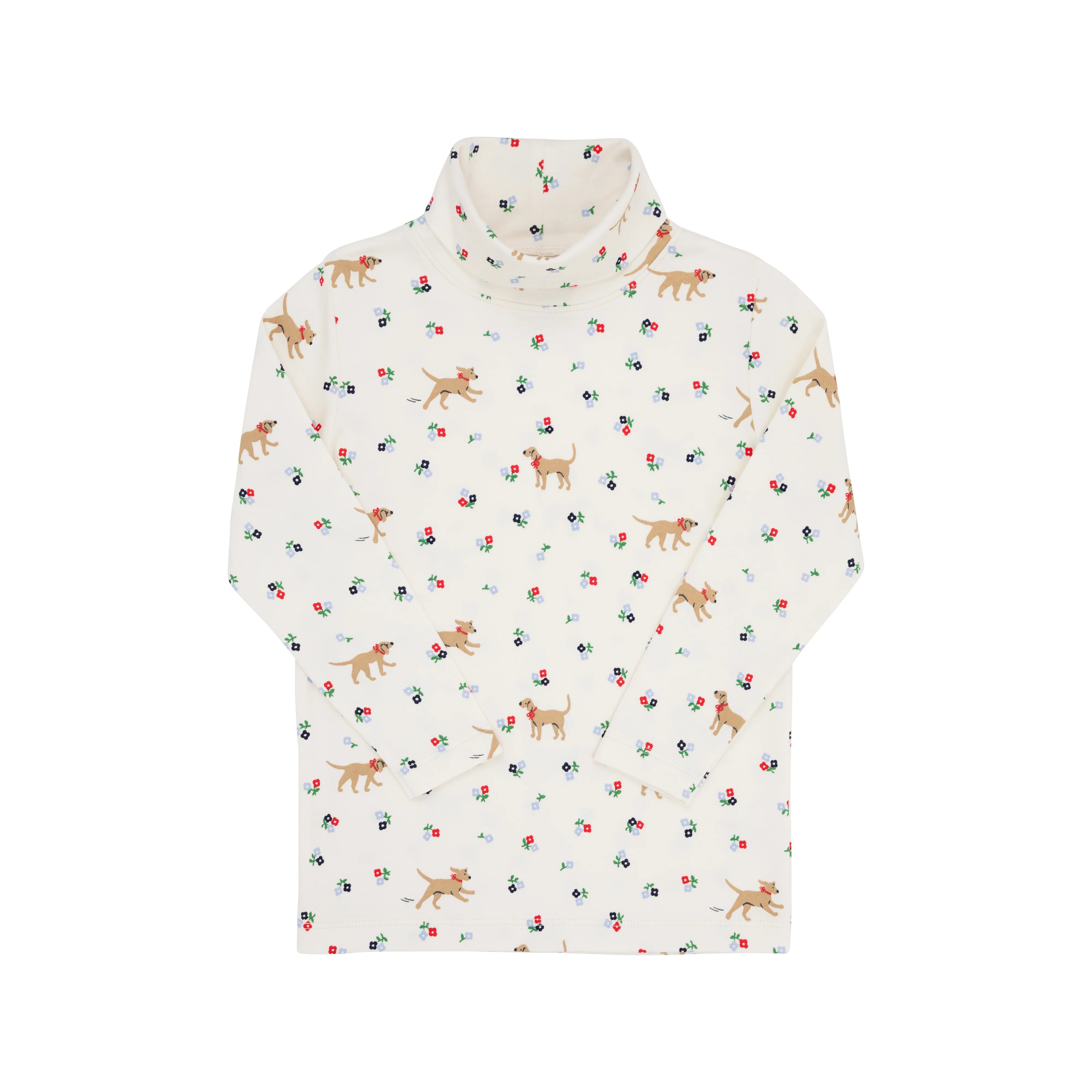 Tatum's Turtleneck & Onesie - Mae Park Mini Floral | The Beaufort Bonnet Company