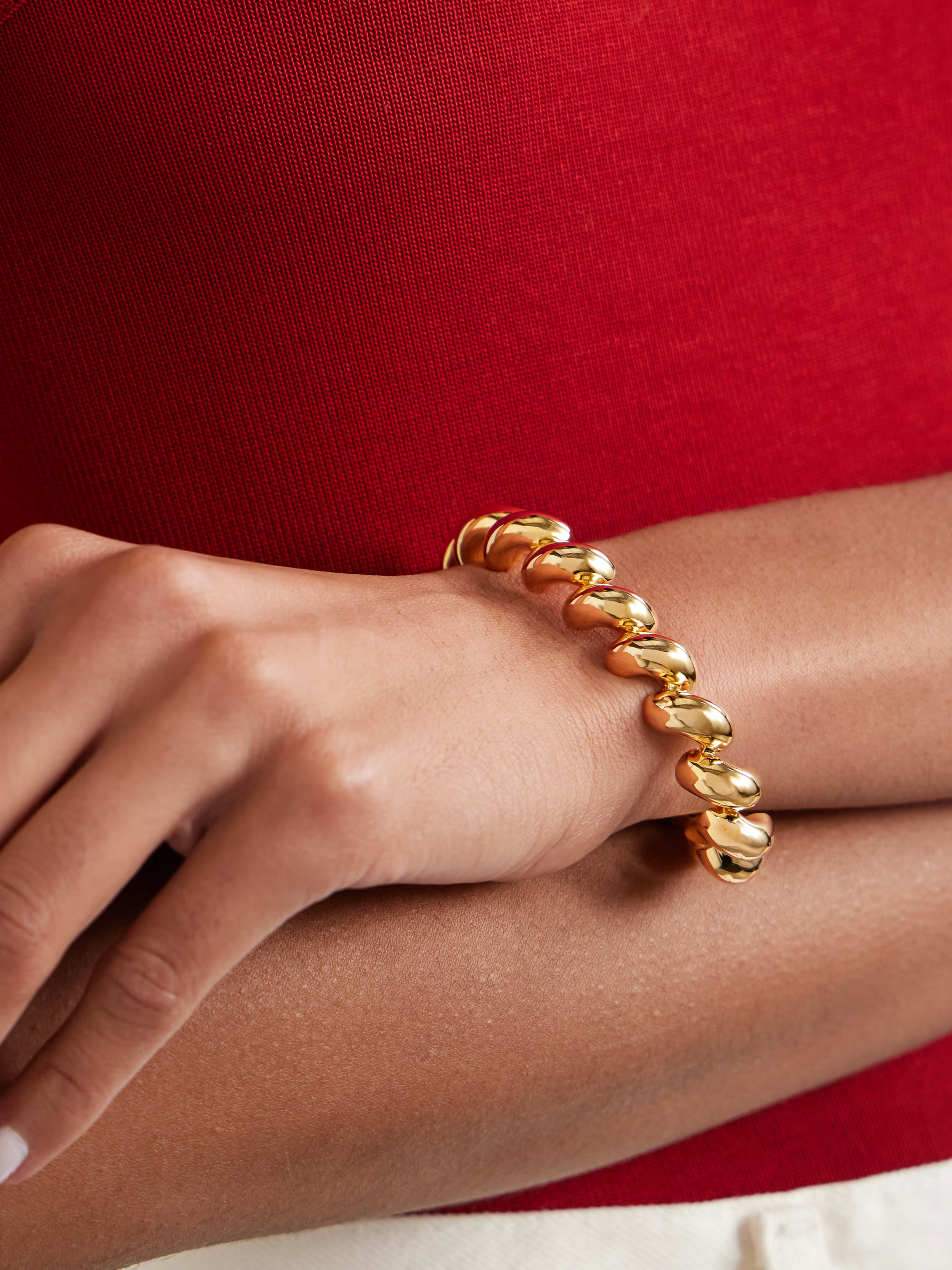 The Edith gold-tone bracelet | NET-A-PORTER (UK & EU)
