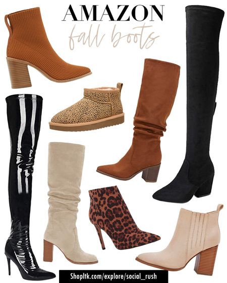 Amazon Fall Boots, Amazon Must Haves, Amazon Fall Shoes, Ankle Boots, Booties, Mid Calf Boots, Over the Knee Boots, Black Boots, Brown Boots, Suede Boots, Leather Boots, Tan Boots, Leopard Boots, Mini UGG Dupe #founditonamazon #amazonmusthaves

#LTKunder100 #LTKshoecrush #LTKstyletip