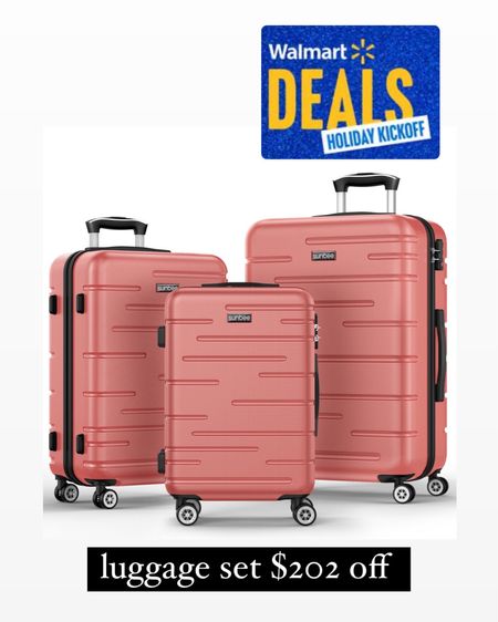 Luggage set on major sale, different colors available for under $100

#LTKtravel #LTKsalealert #LTKGiftGuide