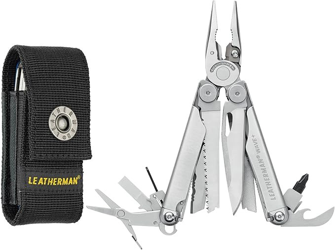 LEATHERMAN, Wave+, 18-in-1 Full-Size, Versatile Multi-tool for DIY, Home, Garden, Outdoors or Eve... | Amazon (US)